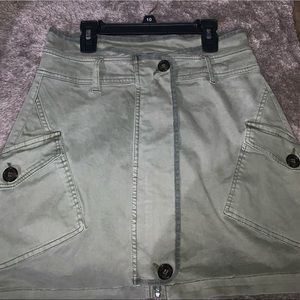 Avec Les Filles Green skirt